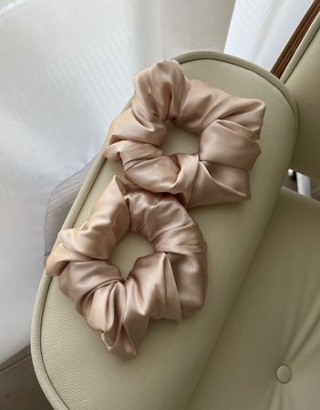 Jedwabna gumka do włosów